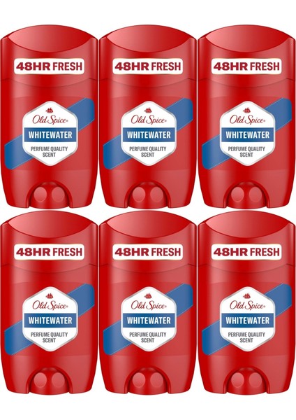 Whitewater Stick Roll-On Men/erkek Deodorant 50ML (6 Lı Set)
