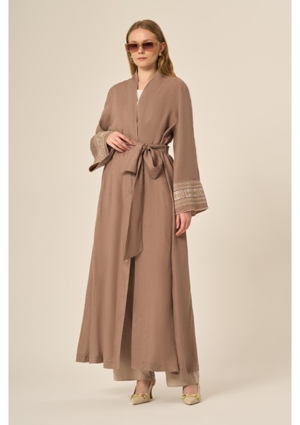 Kadın Ham Keten Kap Vizon 31110