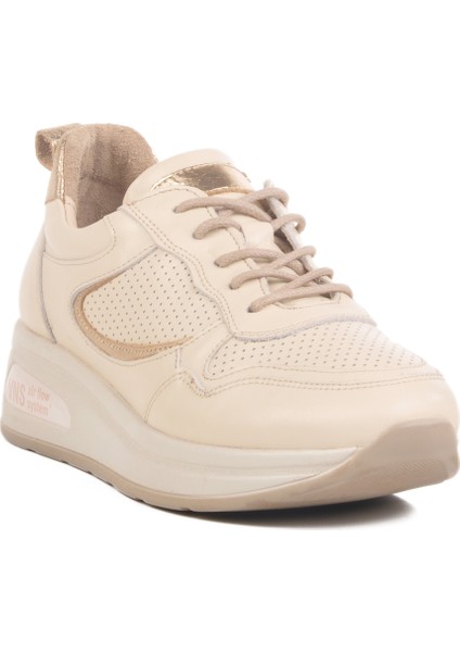Bej Air Flow Hakiki Deri Kadın Casual Ayakkabı 2216654Y Z modelleri