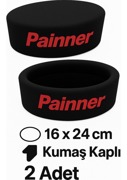 6x9 (16-24CM) Oval Kayık Hoparlör Kabini Yükseltici Kumaş Kaplı 2 Adet