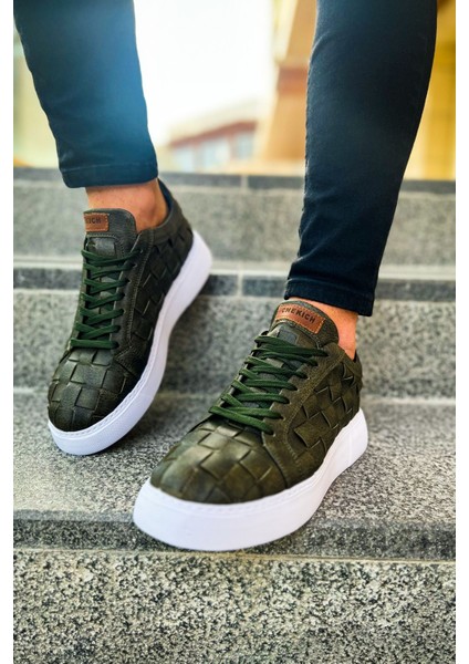 Bağcıklı Erkek Günlük Ayakkabı Haki modelleri