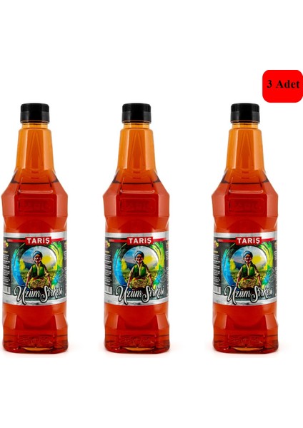 Üzüm Sirkesi 1 Lt Pet 3 Adet