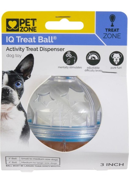 Iq Treat Ball Kedi ve Köpek Ödül Topu 7.6 cm