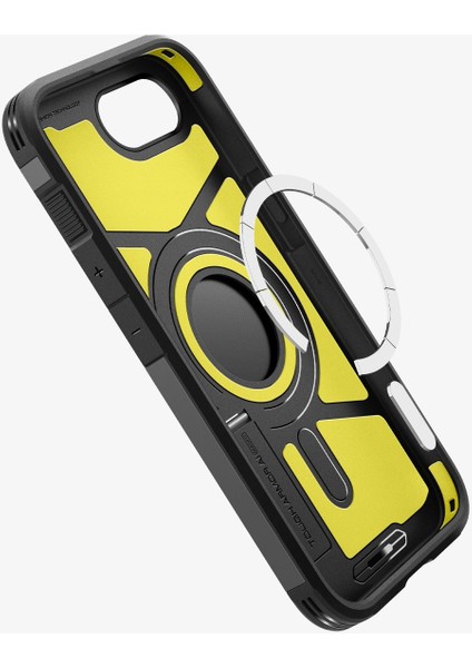iPhone 16e Kılıf Tough Armor MagFit MagSafe özellikli Kickstand Black - ACS09137 indirimleri