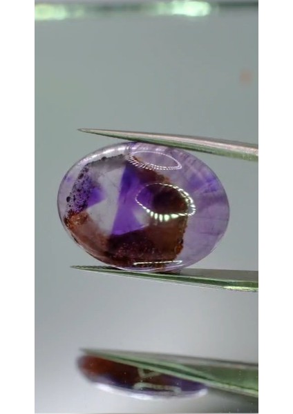 22.45CT 23.9X18MM Oval Cabachon Natural Star Amethyst