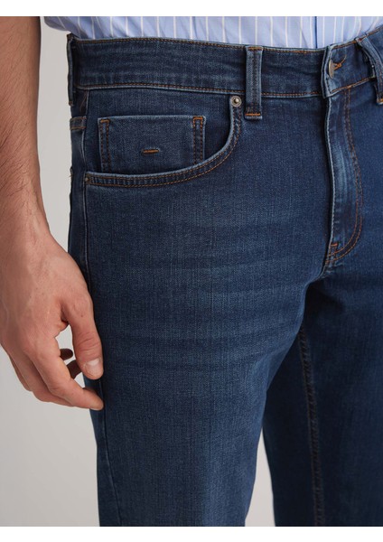 Felix 86 Normal Bel Mavi Regular Jeans Erkek