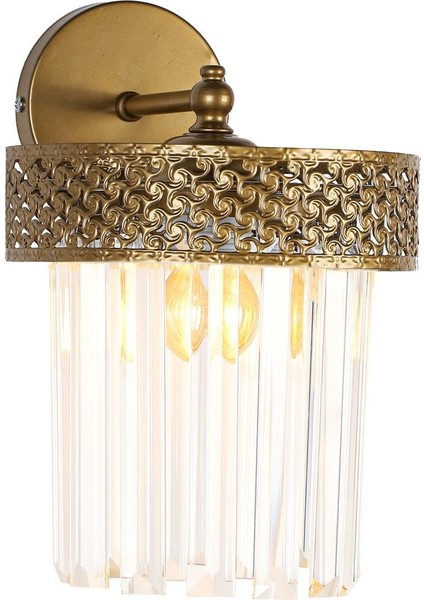 Modern metal sitrus aplik, 2'li set, şık ve zarif tasarım, E27 duy, metalik renk fiyatları