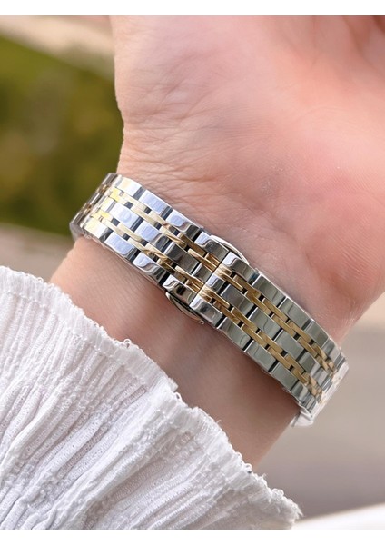 Çelik Kasa & Kordon Kararma ve Renk Atma Yapmaz Kadın Kol Saati+Bileklik JG02449.3 modelleri