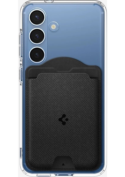 iPhone ve Samsung Magfit Kılıflar ile Uyumlu 3 Kartlı Manyetik Cüzdan Ultra Hybrid Black - AFA09208