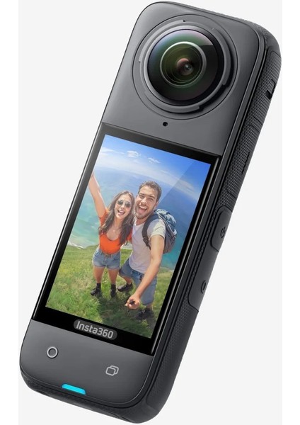 Insta 360 X4 Aksiyon Kamerası için Cam Ekran Koruyucu GLAS.tR Full Cover (2 Adet) Black - AGL09309 fırsatları