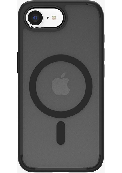 iPhone 16E Kılıf Ultra Hybrid Magfit Magsafe Özellikli Frost Black - ACS09144