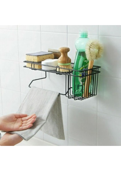 Mutfak Lavabo Organizeri Duvar Rafı Duş Rafı Deterjanlık Şampuanlık