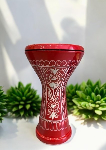 Erzincan El Işlemeli Mısır Çömlek Darbuka -Kılıf Hediyeli fırsatları