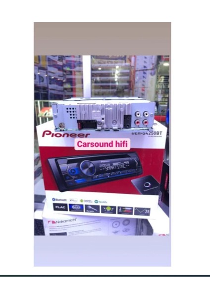DEH-S4250BT 2AD Bluetoth USB Fm CD Iphone 2AMFI Çıkışlı 4X50 Güç 2yıl Garantili Dijicom. modelleri