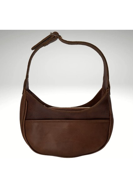 Siena Hakiki Deri Kadın El Çantası Renk Taba modelleri