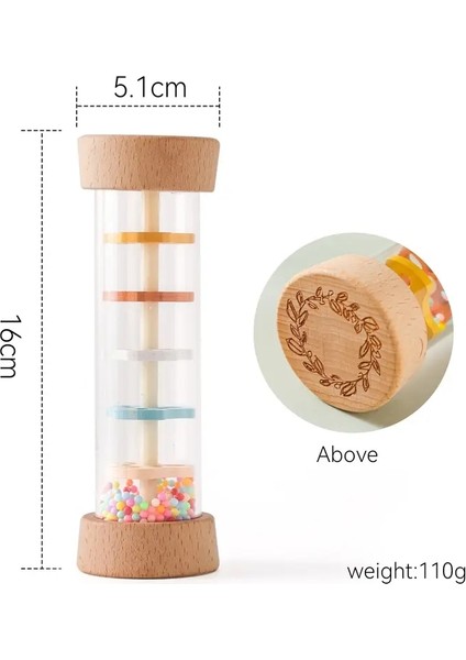Bebek Montessori Oyuncak Karikatür Fil Perküsyon Enstrümanı Ksilofon Oyuncak Bebek Erken Duyusal Eğitim Müzik Aletleri Hediye Rengi: 04 (Yurt Dışından)