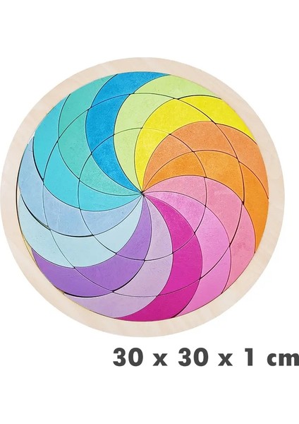 Çocuklar Montessori Gökkuşağı Ahşap Bulmaca Oyuncaklar Sanat Eğitim Geometrik Yapılak Yapay Yetiştirme Eğitimi Mandala Bloklar Oyuncaklar Beyin Gamescolor: NB310C1 (Yurt Dışından)