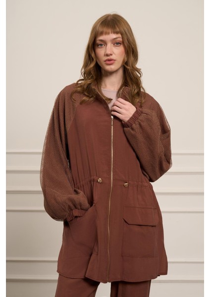 Kadın File Detaylı Takım Bakır 30709 fırsatları