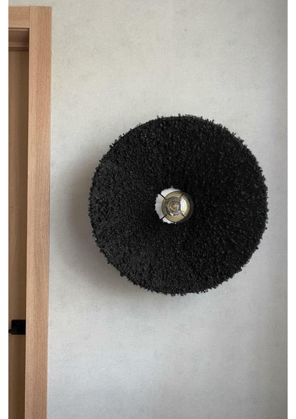 Siyah İskandinav Tarzlı Bohem Duvar Aplikı, doğal ve şık dekorasyon. fiyatları