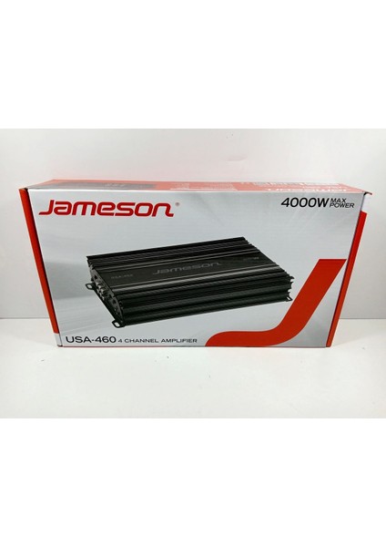 Amfi - 4000W 4 Kanallı Ses ve Bass Anfisi - Bass Kontrollü fiyatları