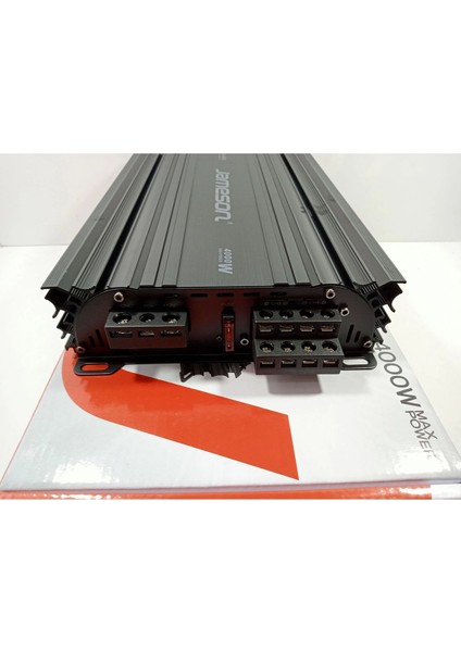 Amfi - 4000W 4 Kanallı Ses ve Bass Anfisi - Bass Kontrollü modelleri