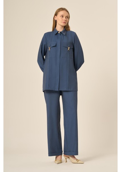 Kadın Tansel Takım İndigo 31108 modelleri