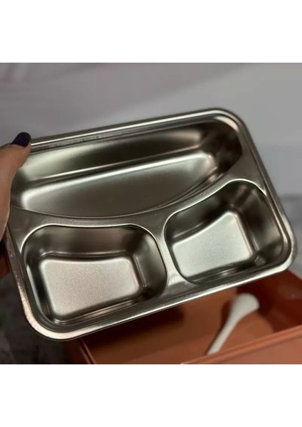 Çelik Lunch Box Yalıtımlı Beslenme Kabı- Saklama Kabı - Yemek Taşıma Kabı - Paslanmaz.bpa Içermez indirimleri