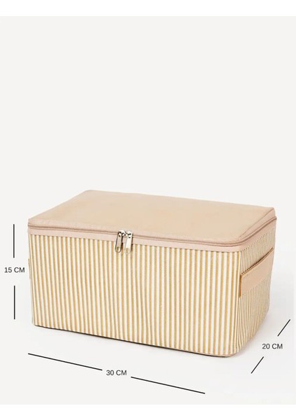 2’li Mini Hurç Seti – Çizgi Desenli, Baza Altı & Dolap Içi Organizer – 30 x 20 x 15 cm fiyatları