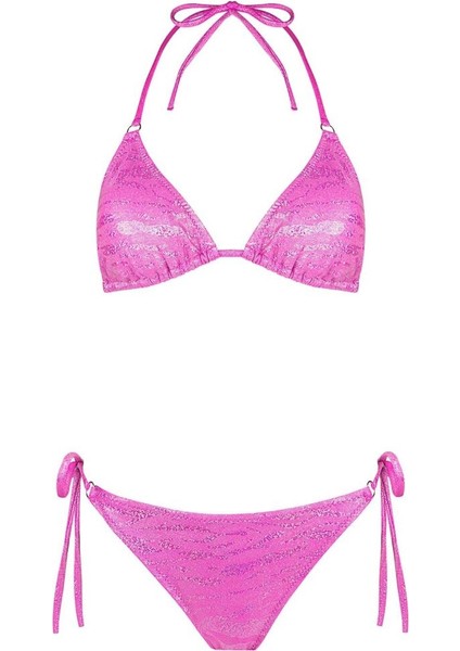 5638 Parlak Pembe Bikini Takımı