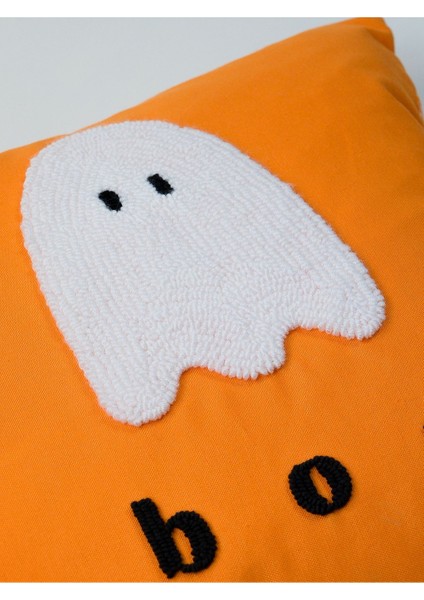 BOO BUDDY - Halloween Hayalet Desenli Yastık Kılıfı Cadılar Bayramı Temalı Punch Yastık Kılıfı