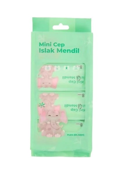 Mini Cep Islak Mendili