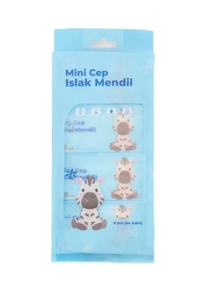 Mini Cep Islak Mendili