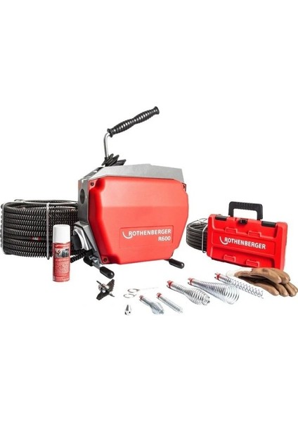 R600 Eco Kanal Açma Makinası Set
