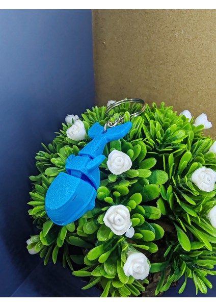 Balık Temalı Kartlı Anahtarlık Hediyelik 15 x 10 cm Kart (25 Adet ) fırsatları