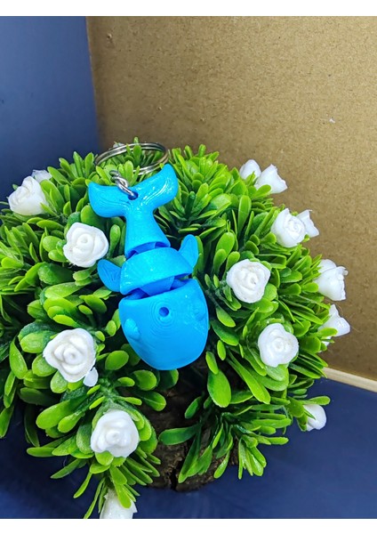 Balık Temalı Kartlı Anahtarlık Hediyelik 15 x 10 cm Kart (25 Adet ) indirimleri