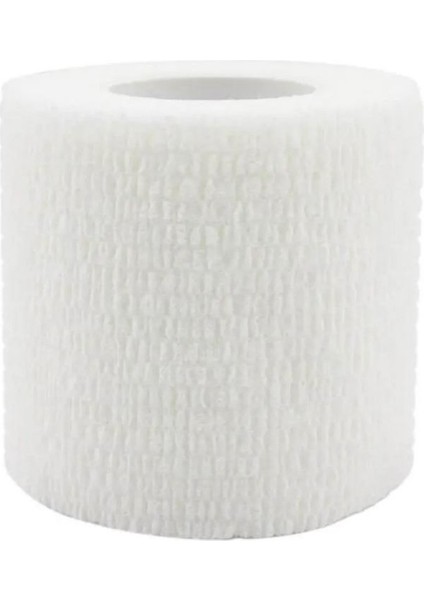 Futbol Çorabı Tozluk Bandajı K 5 Cm X 4,5 Mt Yapışkanlı Bandaj Koban Bandajı Sporcu Bandı