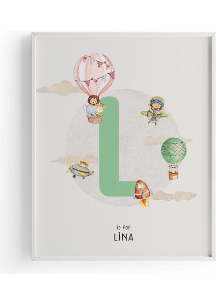 Baby Girl Letter | Çocuk Odası Tablo
