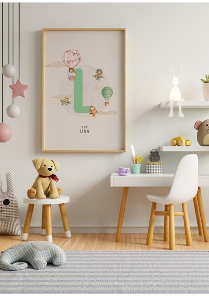Baby Girl Letter | Çocuk Odası Tablo