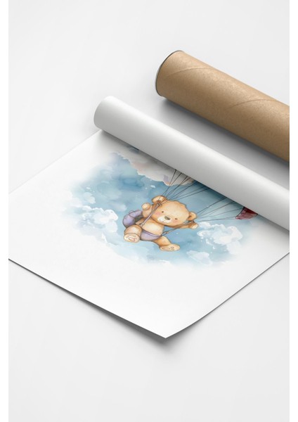 Flying Bear | Çocuk Odası Tablo