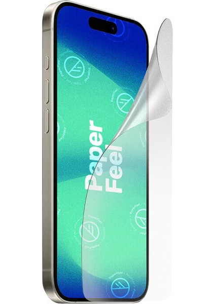 iPhone 15 Pro Max Paperfeel Panzerfolyo Ekran Koruyucu