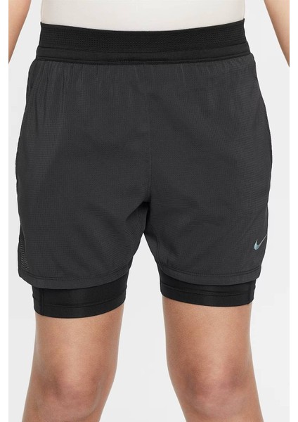 Multi Tech Dri Fit Adv Genç Çocuk 2in Taytlı Antrenman Şortu Siyah fiyatları