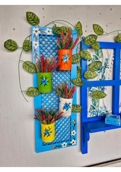 Kişiselleştirilebilir Balkon Duvar Dekor Seti,ahşap Pencere+Pano+Oklar