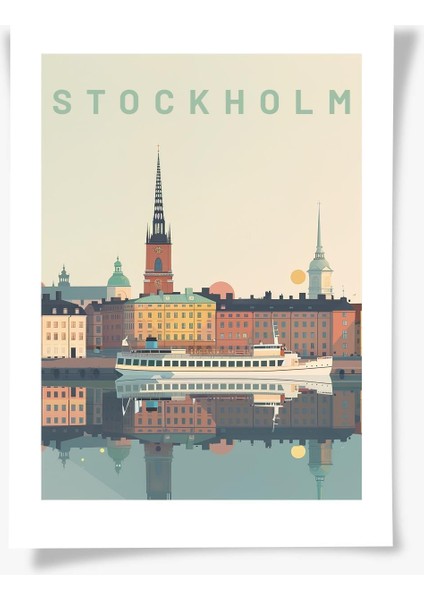 Stockholm | Şehir Posteri