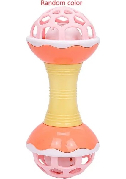 Bebek 0 12 Ay Döner Çıngırak Topu Kavrama Aktivitesi Bebek Gelişim Oyuncak Silikon Teether Bebek Duyusal Için Babiescolor D ( Renk) (Yurt Dışından)
