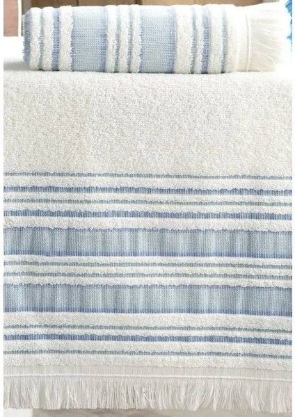 Pamuklu 2'li Banyo Havlu Seti Hamamtakımı Seti Günlük Çeyizlik Banyo Havlusu (70X140-50X90) fiyatları