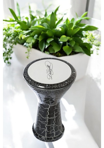 Çatlak Desen Mısır Çömlek Darbuka