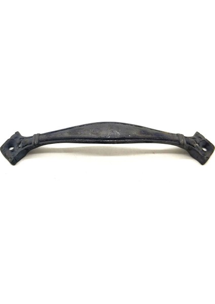 Antika Tarz Dekoratif Pirinç Deste Mobilya Kulbu - 27X155 Mm, Oksit