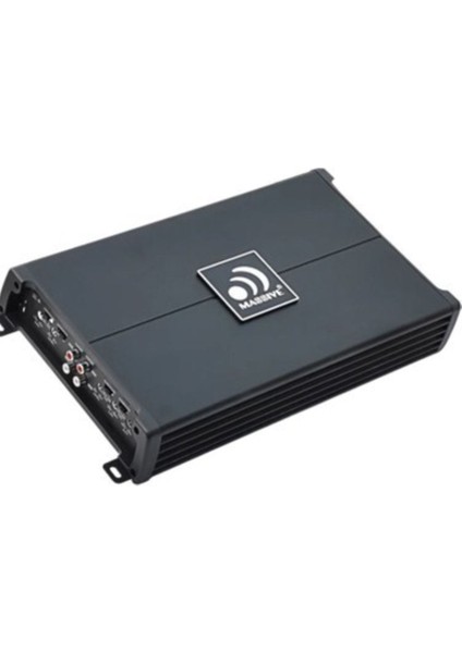 MS-NEO12.S4 30 cm Kabinli Subwoofer Bas 3000W 4 Kanal Amfi Kablo Tk. Full Set