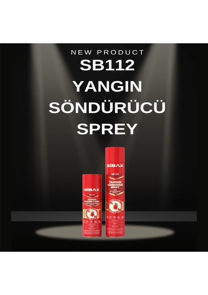 Yangın Söndürü Sprey Köpük Sibax fiyatları