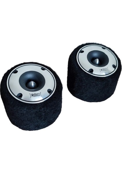 8 cm Siyah Mdf Tweeter Kabin 2li Sadece Kabin Satışıdır!!!